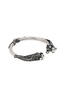 Silver Finish Bangle In Sterling Silver