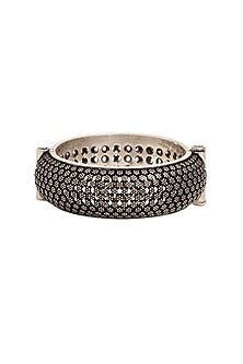 Silver Finish Bangle In Sterling Silver