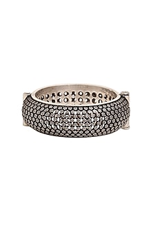 Silver Finish Bangle In Sterling Silver