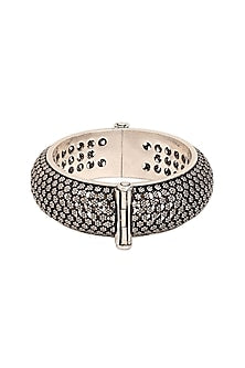 Silver Finish Bangle In Sterling Silver