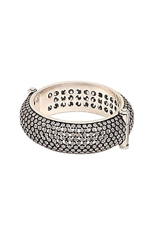Silver Finish Bangle In Sterling Silver