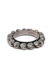 Silver Finish Bangle In Sterling Silver