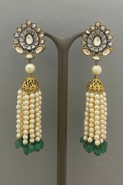 Gold Plated Jhumka Earrings