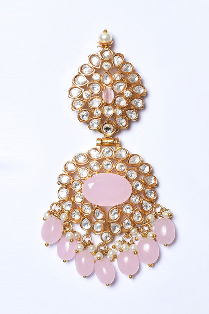 Stone Embellished Earrings 