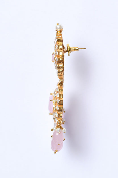 Stone Embellished Earrings 
