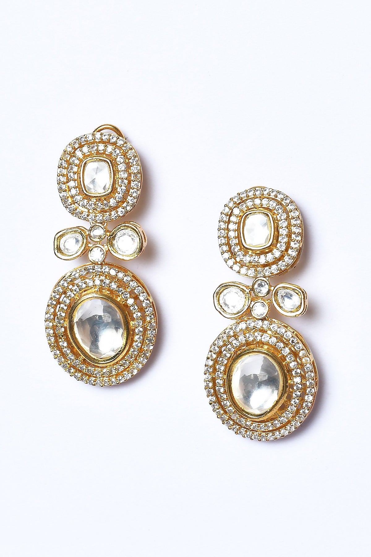 Zirconia Embellished Danglers 