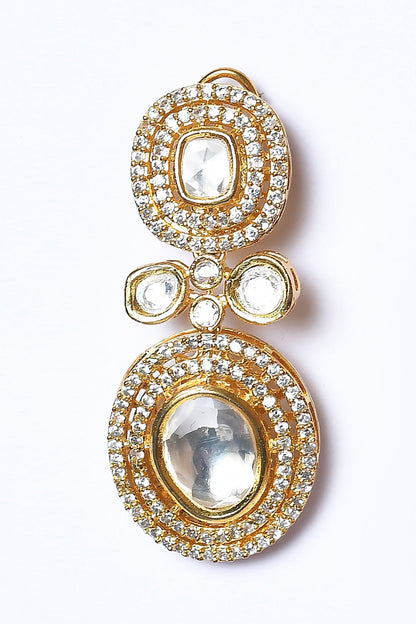 Zirconia Embellished Danglers 