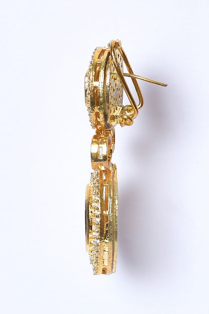 Zirconia Embellished Danglers 