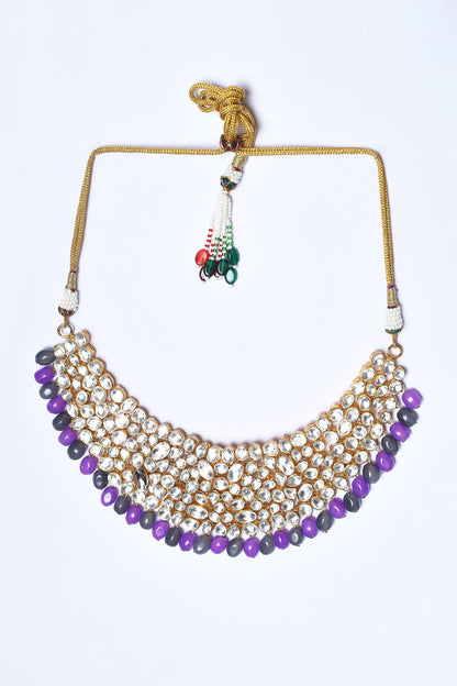 Kundan Embellished Choker Set 