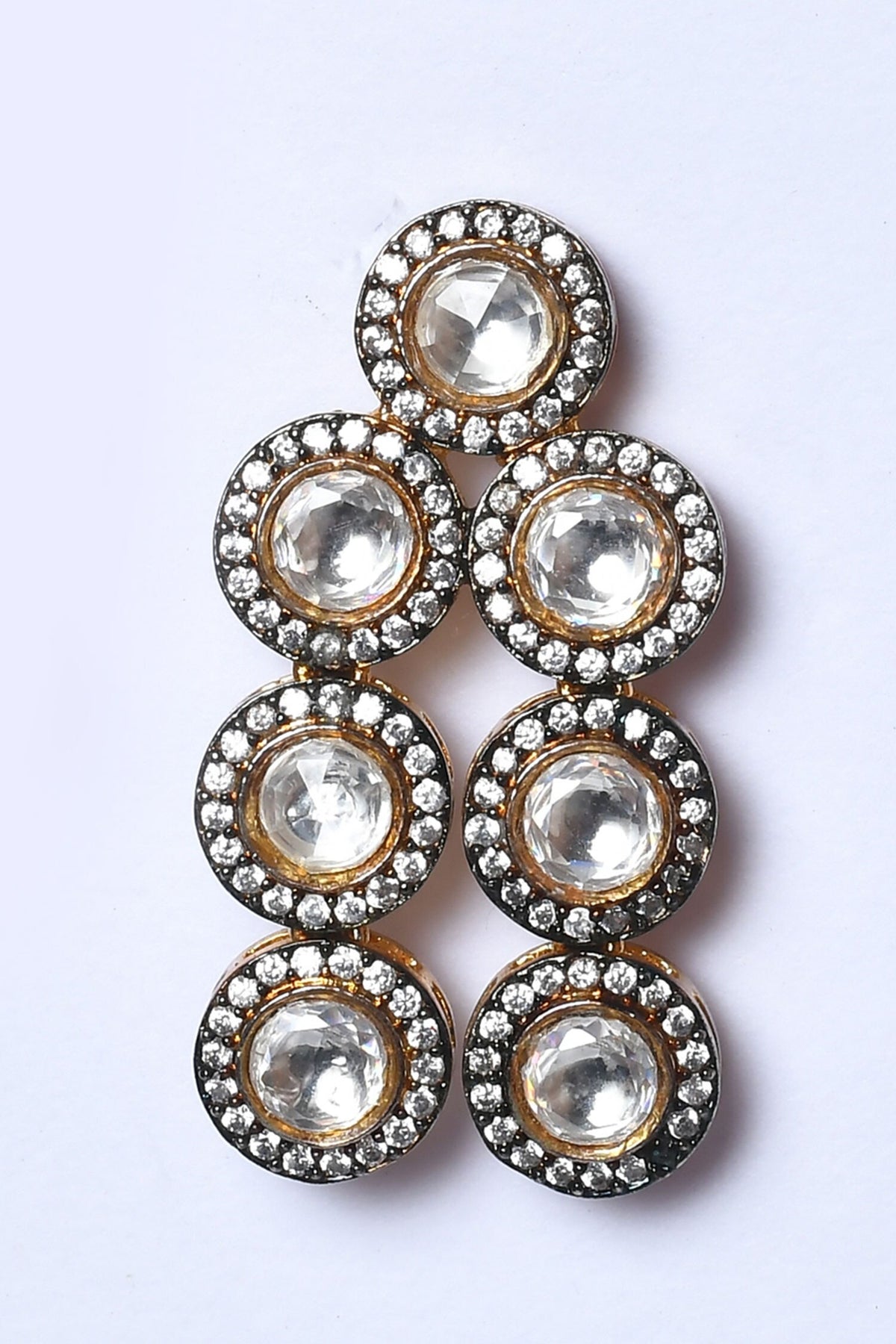 Kundan Embellished Necklace Set 