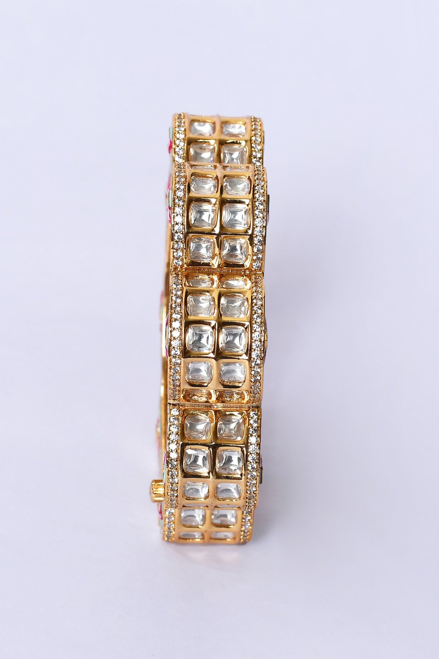 Floral Meenakari Work Kada 