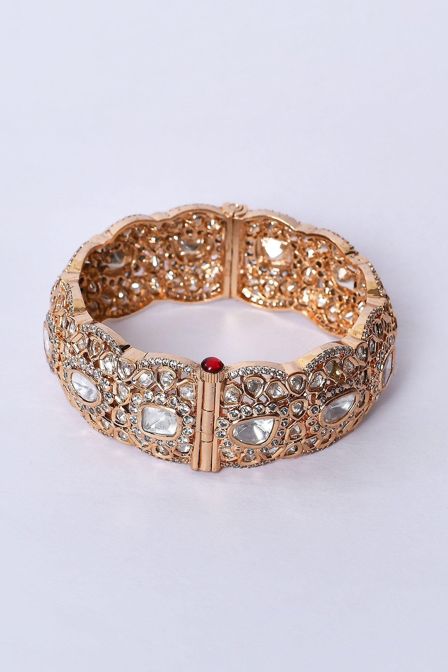 Kundan Embellished Kada 