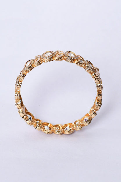 Jadau Kundan & Polki Kada - Set of 2 