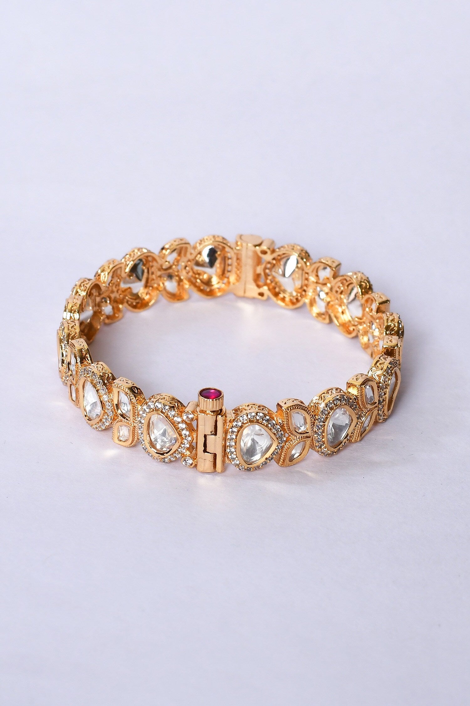 Jadau Kundan & Polki Kada - Set of 2 