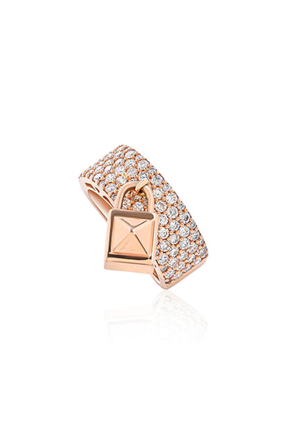 14kt Yellow Gold Finish Diamond Ring