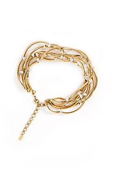 Gold Plated Brass Choker Necklace