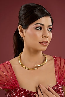 Gold Plated Tabasco Necklace