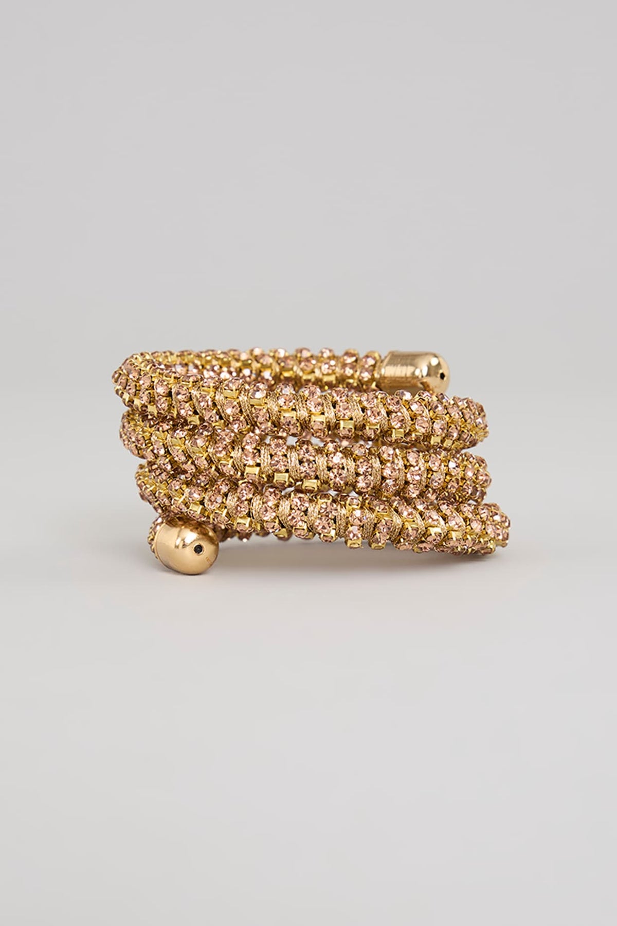 Gold Plated Chaton Stone Bracelet