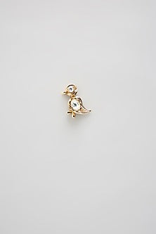 Gold Finish Dangler Earrings