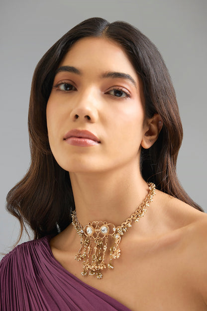 Gold Finish Necklace