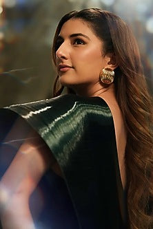 Gold Plated Brass Alloy Dangler Earrings