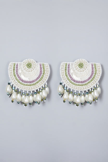 Multi Colored Long Earrings
