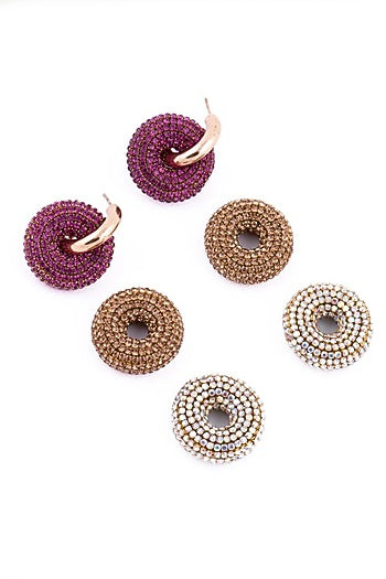 Gold Plated Brass Dangler Earrings