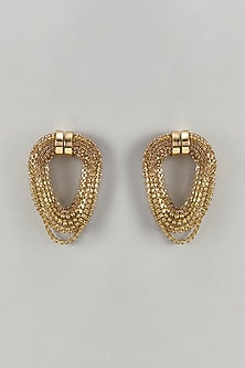 Gold Plated Dangler Earrings