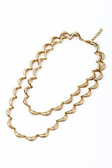 Gold Plated Layered Necklace