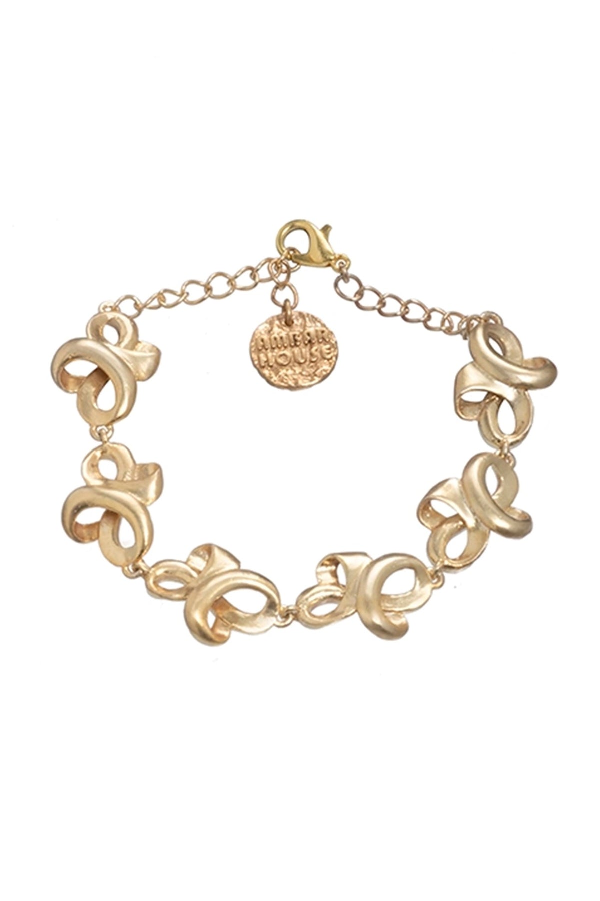 Gold Finish Brass Bracelet
