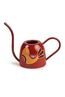 Red Iron Watering Can