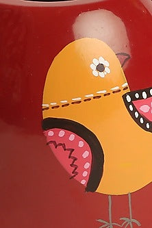 Red Iron Watering Can