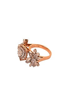 14Kt Yellow Gold Princess Cut Diamond Ring