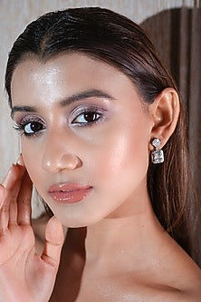 14Kt Yellow Gold Diamond Dangler Earrings