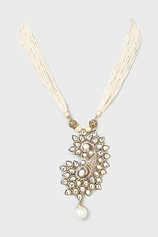 Gold Finish Multi-Layered Necklace