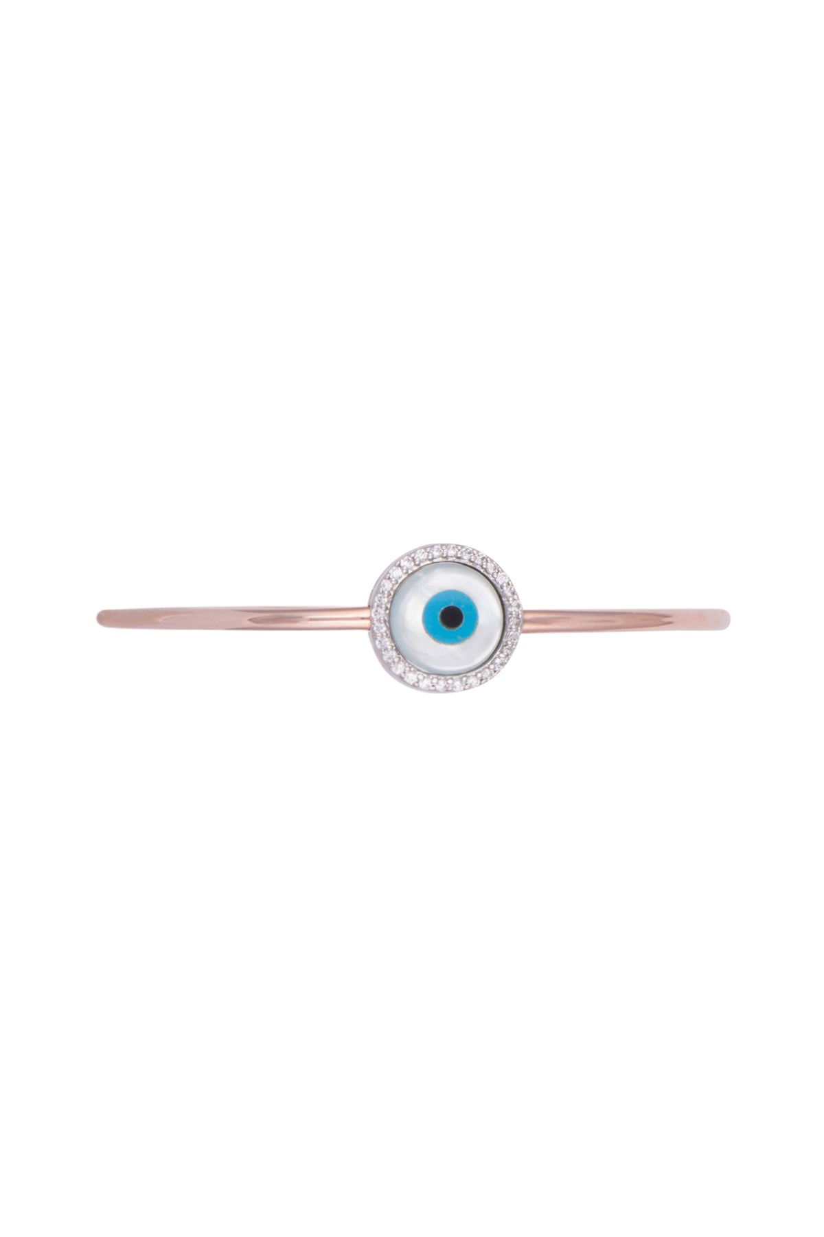 Rose Gold Plated Evil Eye bracelet
