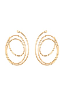 Gold Plated Hoop Earrings