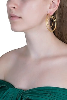 Gold Plated Hoop Earrings