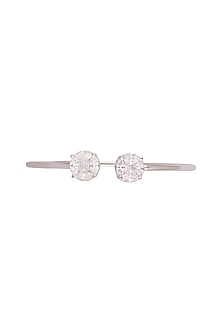 White Finish Cubic Zirconia Bracelet