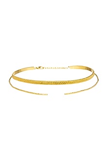 Gold Plated Choker Necklace