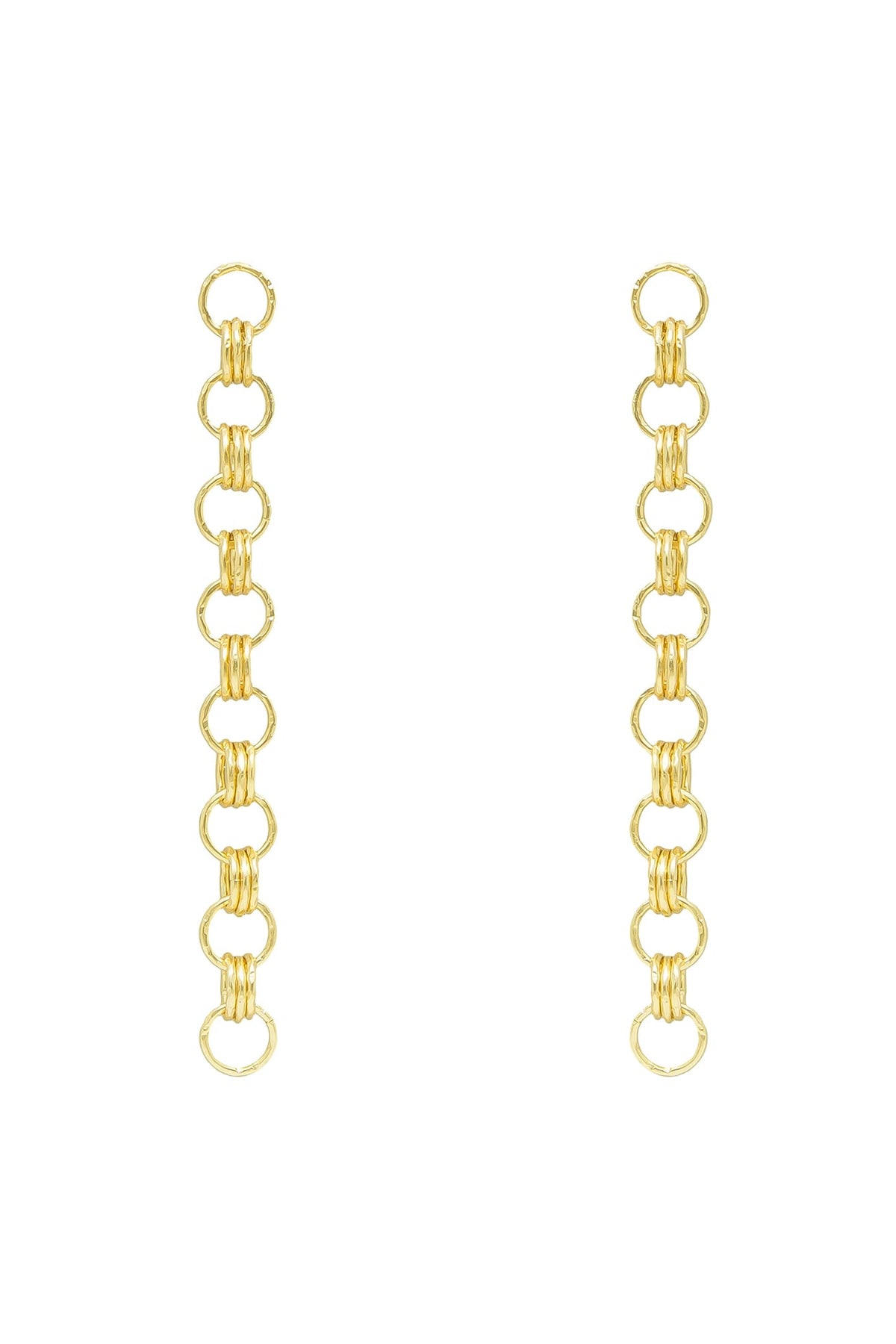 Gold Plated Dangler Earrings