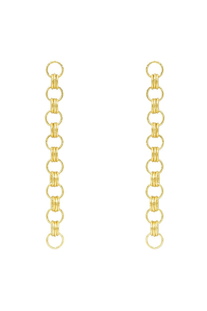 Gold Plated Dangler Earrings