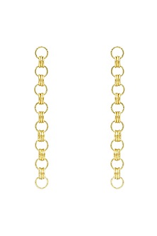 Gold Plated Dangler Earrings