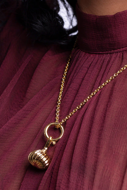 Gold Plated Pendant Necklace