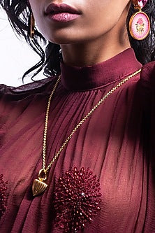 Gold Plated Pendant Necklace
