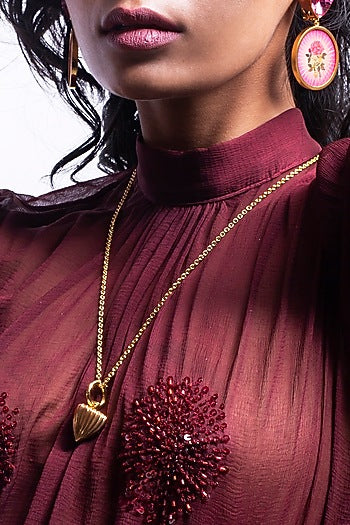 Gold Plated Pendant Necklace