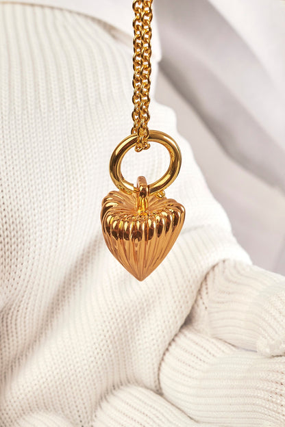 Gold Plated Pendant Necklace