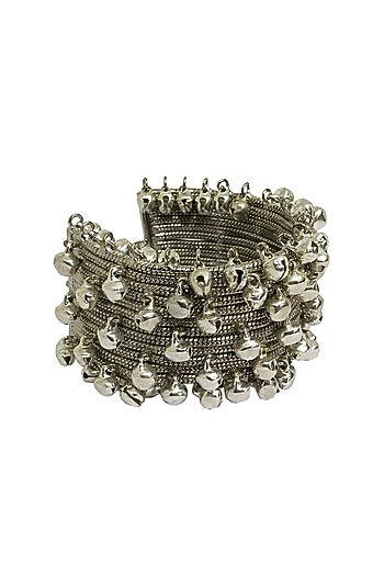 Silver Finish Handcrafted Bracelet