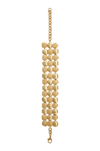 Gold Finish Handcrafted Bracelet