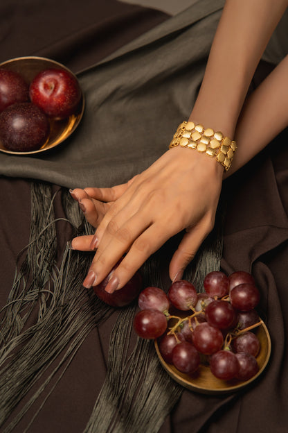 Gold Finish Handcrafted Bracelet